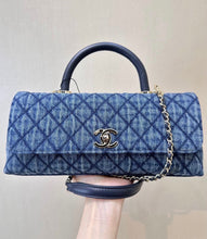 Load image into Gallery viewer, Denim Flap Bag
