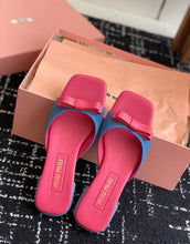Load image into Gallery viewer, Denim Mules
