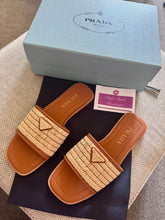 Load image into Gallery viewer, Leather Slides
