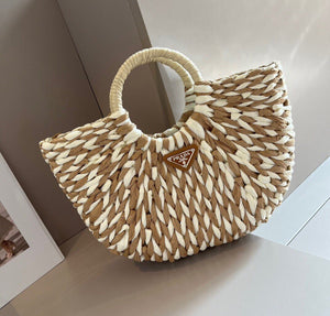 Logo Basket Bag