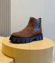 Load image into Gallery viewer, FF Suede Boots
