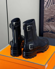 Load image into Gallery viewer, Leather Ankle Boots
