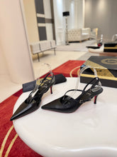 Load image into Gallery viewer, Leather Slingbacks
