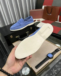 Suede Loafers