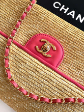 Load image into Gallery viewer, Raffia Classic Flap

