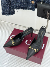 Load image into Gallery viewer, Horsebit Slingbacks
