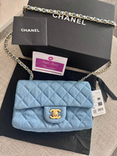 Load image into Gallery viewer, CC Denim Rectangle Mini

