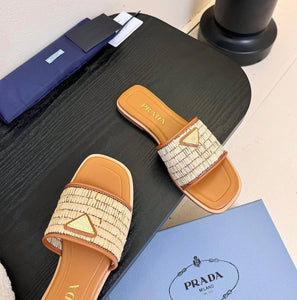Leather Slides