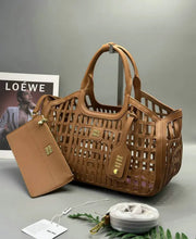 Load image into Gallery viewer, Leather Basket
