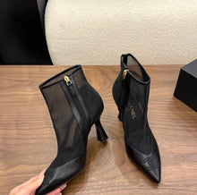 Load image into Gallery viewer, Mesh Leather Boots
