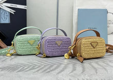 Load image into Gallery viewer, Raffia Mini Bag
