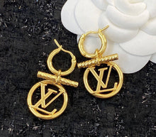 Load image into Gallery viewer, Logo Earrings
