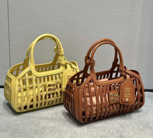 Load image into Gallery viewer, Leather Basket

