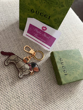 Load image into Gallery viewer, GG Dog Bag Charm/Keychain
