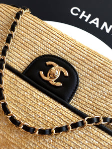 Raffia Classic Flap