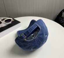 Load image into Gallery viewer, Denim Logo Cap
