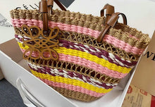 Load image into Gallery viewer, Raffia Tote
