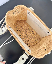 Load image into Gallery viewer, Raffia City Bag
