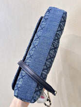 Load image into Gallery viewer, Denim Flap Bag
