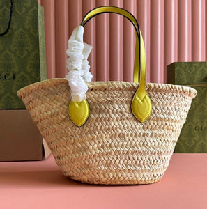 Mini Straw Tote