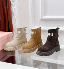 Load image into Gallery viewer, Suede Ankle Boots
