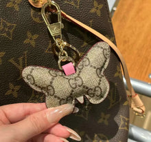 Load image into Gallery viewer, GG Butterfly Bag Charm/Keychain
