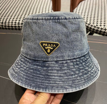 Load image into Gallery viewer, Denim Bucket Hat
