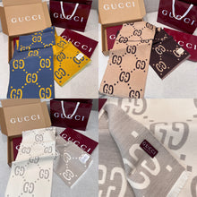 Load image into Gallery viewer, GG Cashmere Scarf
