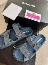 Load image into Gallery viewer, Denim Dad Sandals
