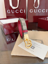 Load image into Gallery viewer, Leather Reversible Belt
