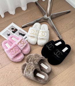 CC Fluffy Slippers