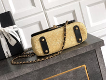 Load image into Gallery viewer, Raffia Classic Flap
