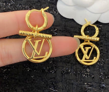 Load image into Gallery viewer, Logo Earrings
