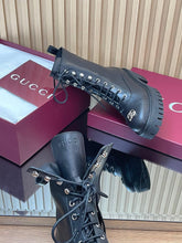 Load image into Gallery viewer, GG Leather Boots
