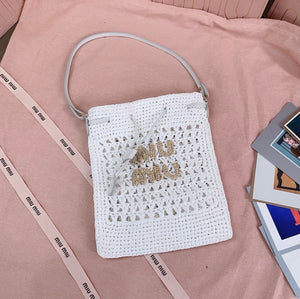 Woven Fabric Mini Bag