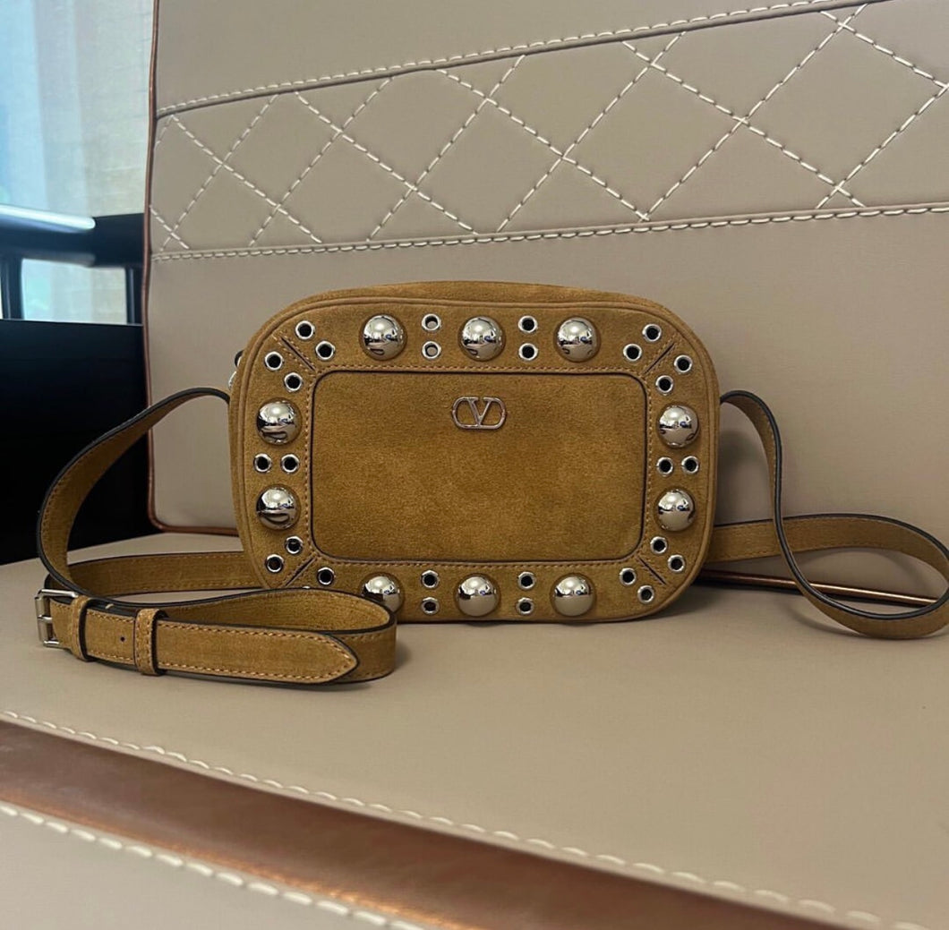 Suede Shoulder Bag