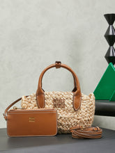 Load image into Gallery viewer, Raffia Tote

