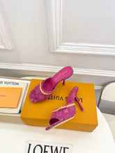 Load image into Gallery viewer, Denim Mules
