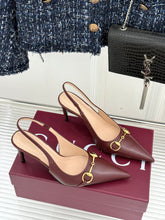 Load image into Gallery viewer, Horsebit Slingbacks
