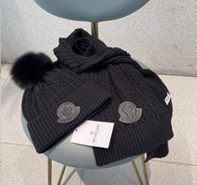 Load image into Gallery viewer, Fur Hat Scarf Set
