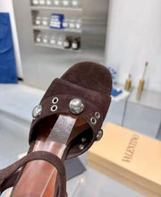 Load image into Gallery viewer, Suede Sandals
