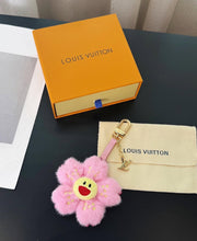Load image into Gallery viewer, Flower Bag Charm/Keychain
