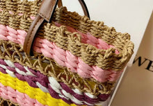 Load image into Gallery viewer, Raffia Tote
