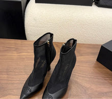 Load image into Gallery viewer, Mesh Leather Boots
