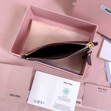 Load image into Gallery viewer, Zipped Card Wallet
