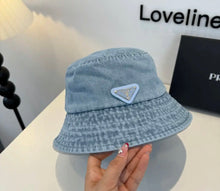 Load image into Gallery viewer, Denim Bucket Hat
