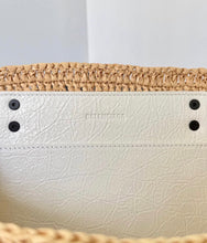 Load image into Gallery viewer, Raffia City Bag
