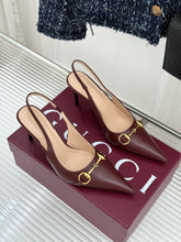 Load image into Gallery viewer, Horsebit Slingbacks
