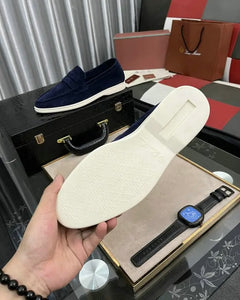 Suede Loafers