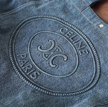 Load image into Gallery viewer, Large Denim Cabas Shopper
